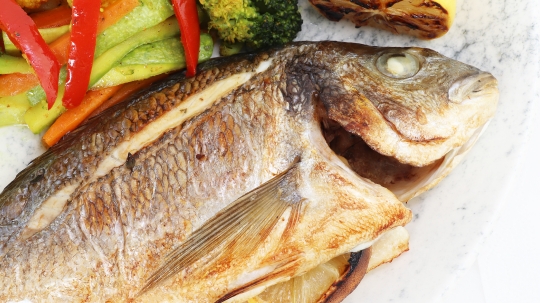 Fish on Plate